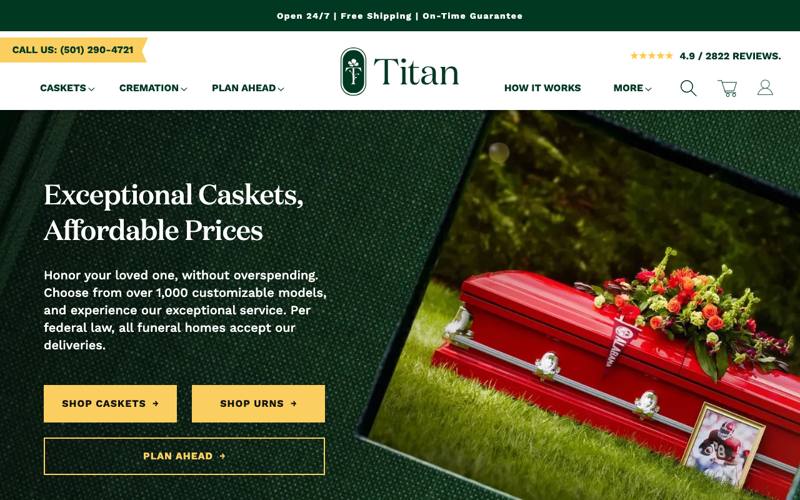 Titan Casket
